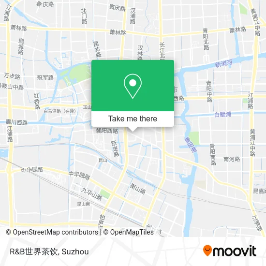R&B世界茶饮 map