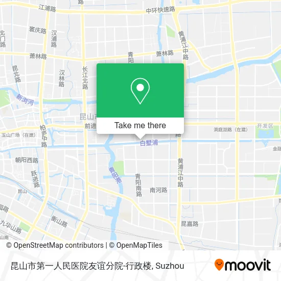 昆山市第一人民医院友谊分院-行政楼 map