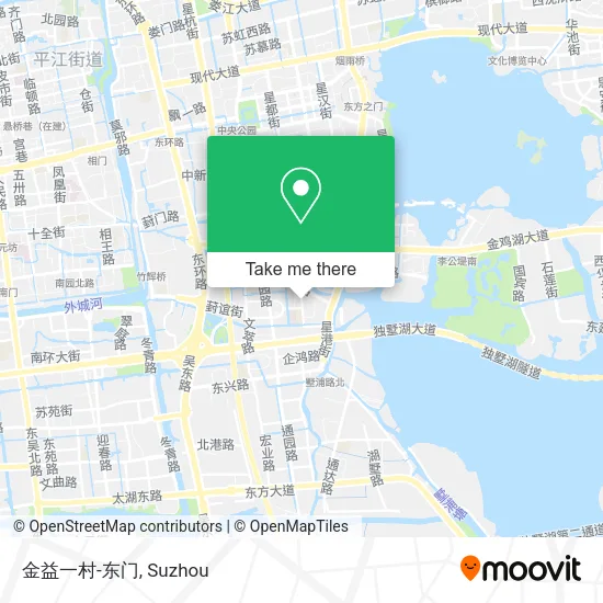 金益一村-东门 map