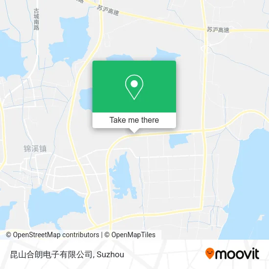 昆山合朗电子有限公司 map