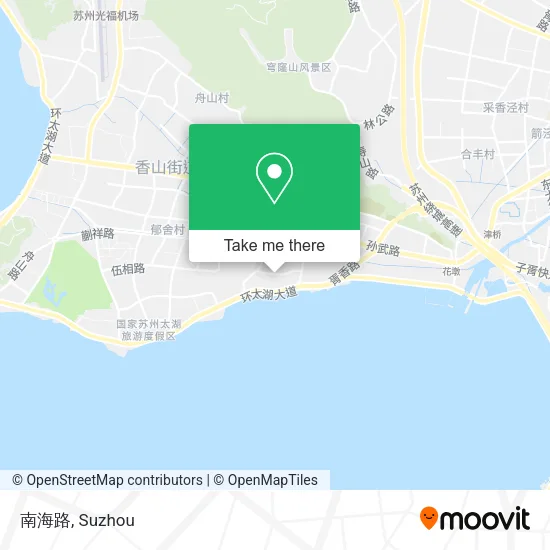 南海路 map