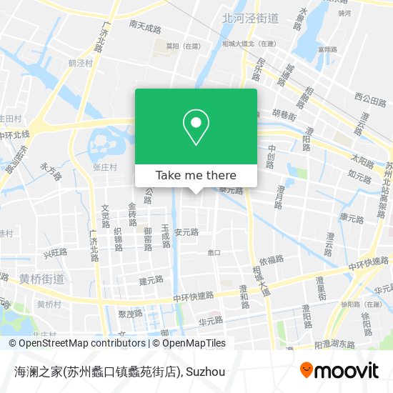 海澜之家(苏州蠡口镇蠡苑街店) map