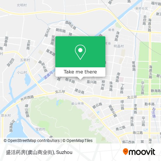 盛活药房(虞山商业街) map