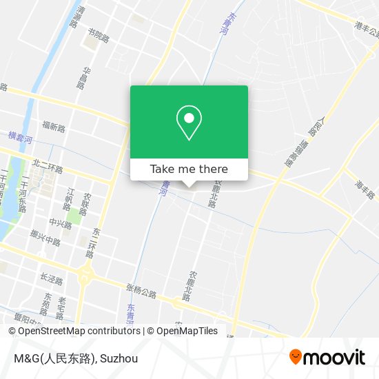 M&G(人民东路) map