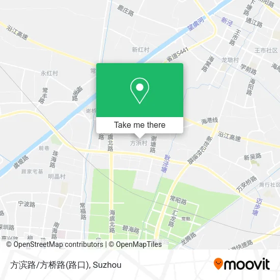 方滨路/方桥路(路口) map