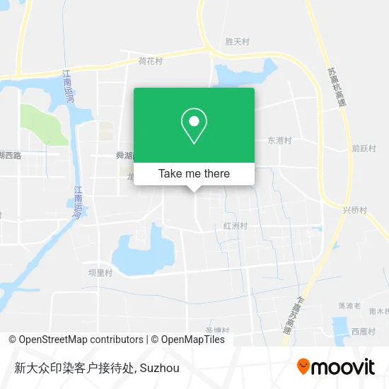 新大众印染客户接待处 map
