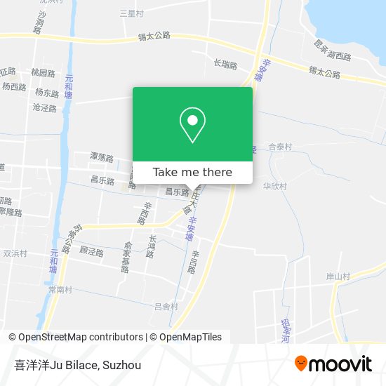 喜洋洋Ju Bilace map