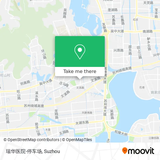 瑞华医院-停车场 map