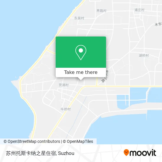 苏州托斯卡纳之星住宿 map