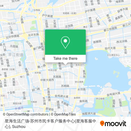 星海生活广场-苏州市民卡客户服务中心(星海客服中心) map