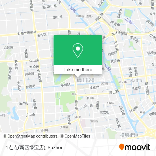 1点点(新区绿宝店) map