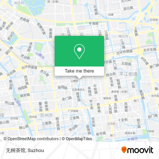 无桐茶馆 map