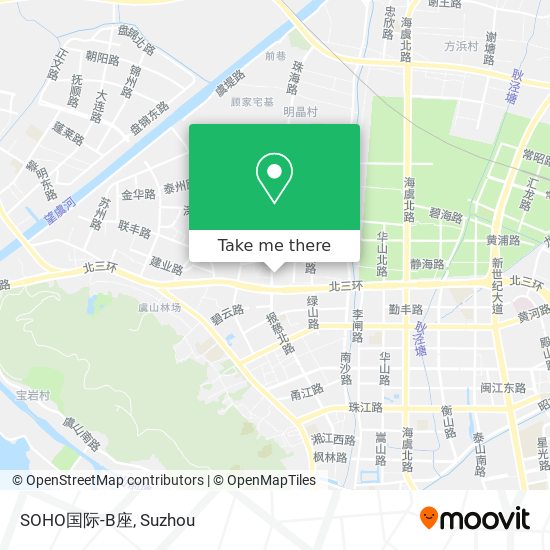 SOHO国际-B座 map