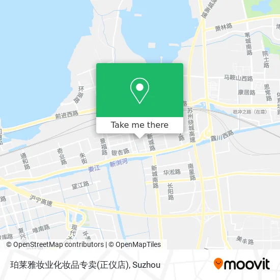 珀莱雅妆业化妆品专卖(正仪店) map