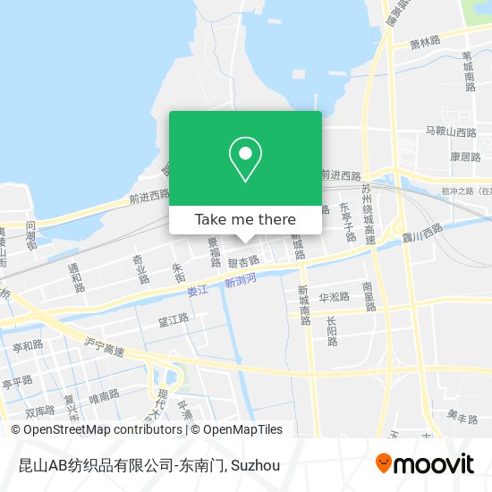 昆山AB纺织品有限公司-东南门 map