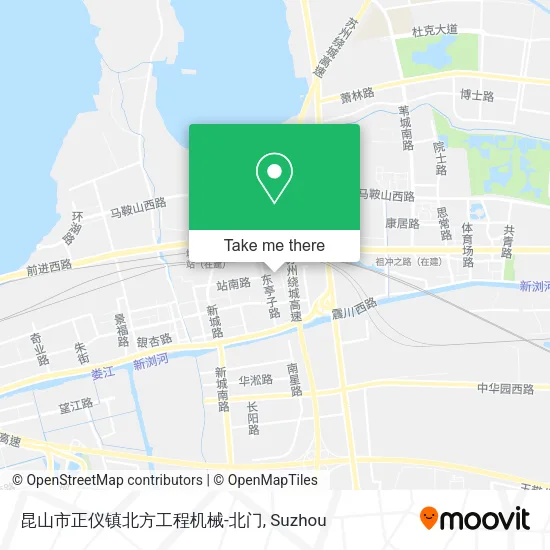 昆山市正仪镇北方工程机械-北门 map