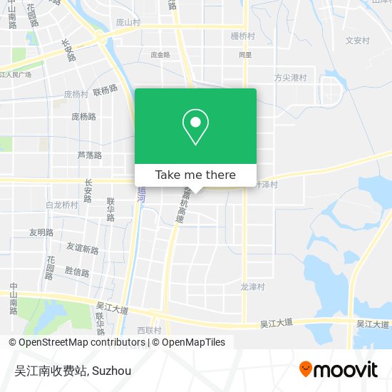吴江南收费站 map