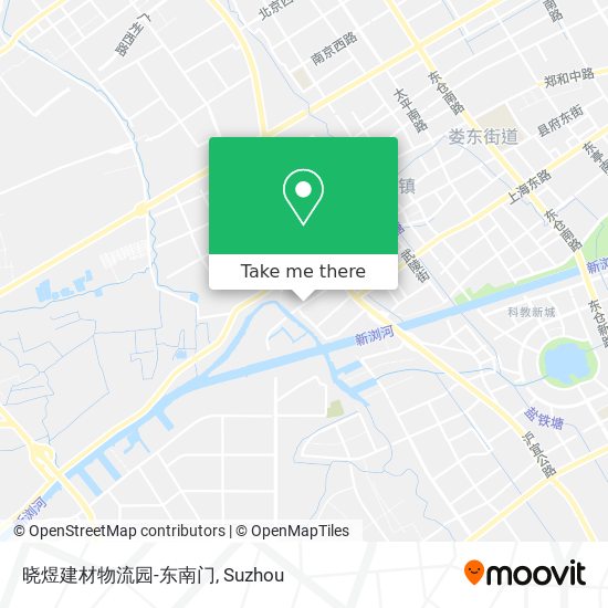 晓煜建材物流园-东南门 map