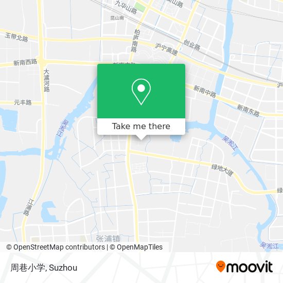 周巷小学 map