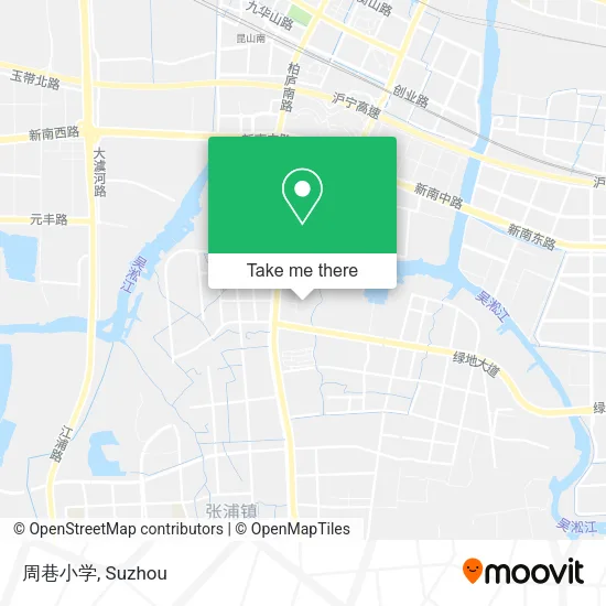 周巷小学 map