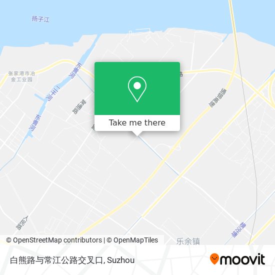 白熊路与常江公路交叉口 map