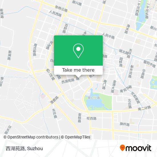 西湖苑路 map