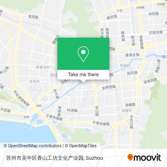 苏州市吴中区香山工坊文化产业园 map