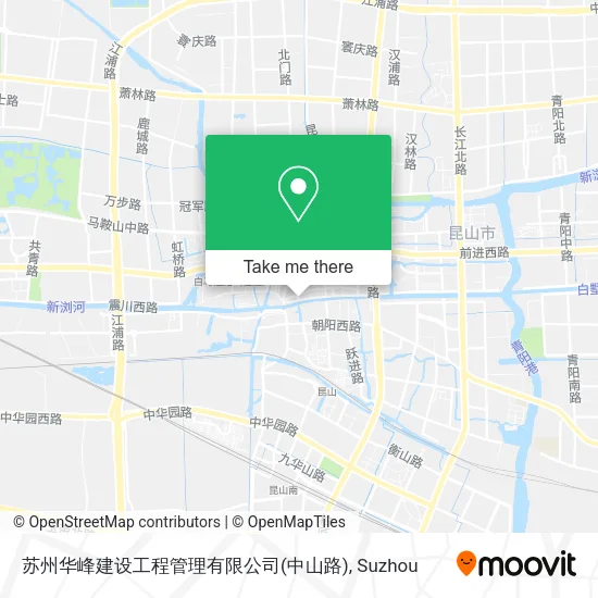 苏州华峰建设工程管理有限公司(中山路) map