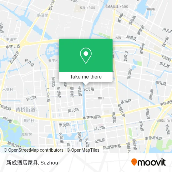 新成酒店家具 map