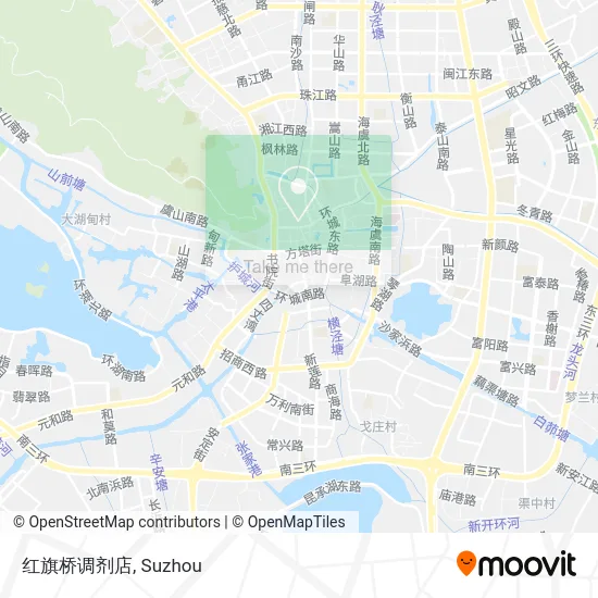 红旗桥调剂店 map
