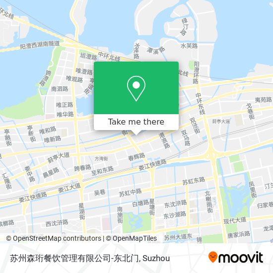 苏州森珩餐饮管理有限公司-东北门 map