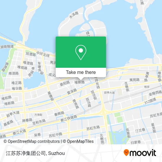江苏苏净集团公司 map