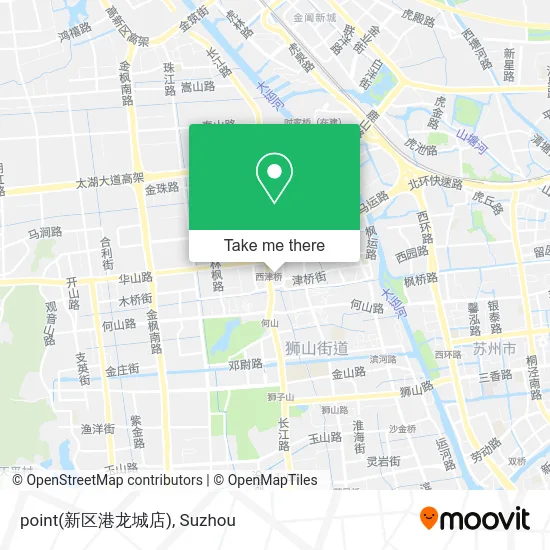 point(新区港龙城店) map