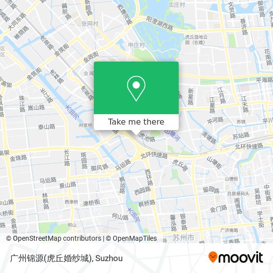 广州锦源(虎丘婚纱城) map