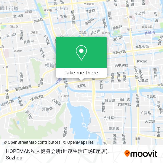 HOPEMAN私人健身会所(世茂生活广场E座店) map