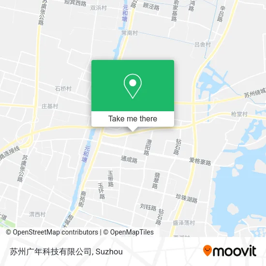 苏州广年科技有限公司 map