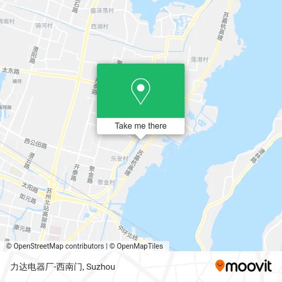 力达电器厂-西南门 map