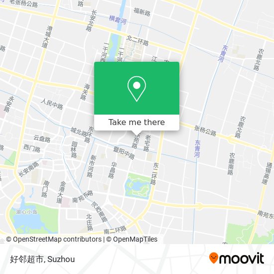 好邻超市 map