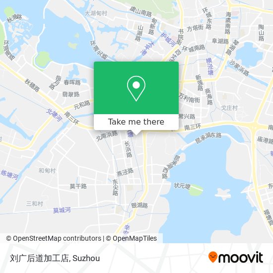刘广后道加工店 map
