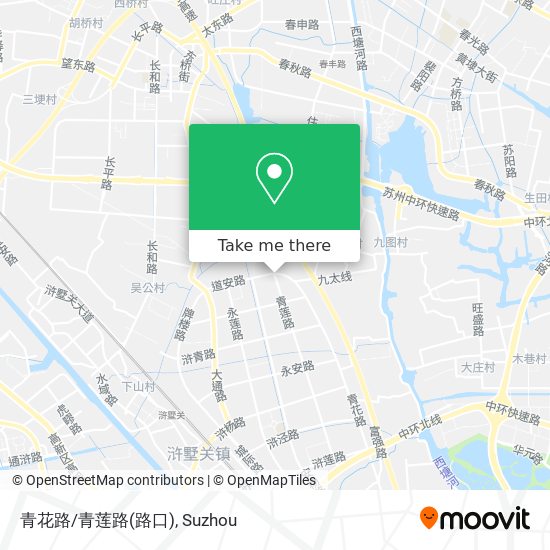 青花路/青莲路(路口) map