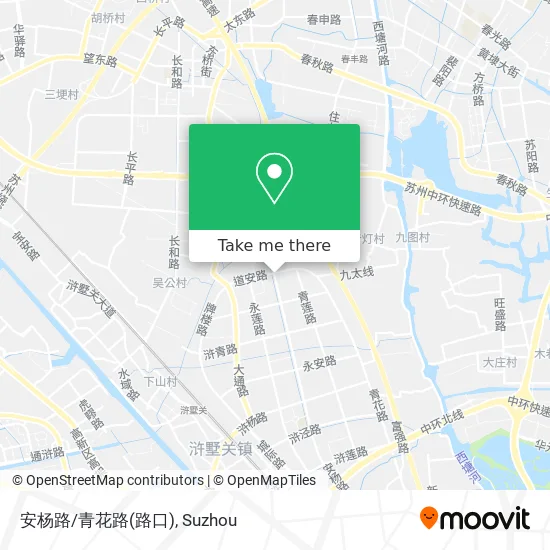 安杨路/青花路(路口) map