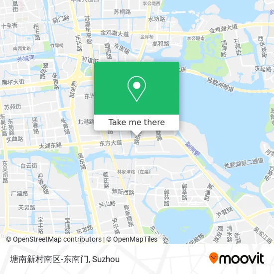 塘南新村南区-东南门 map