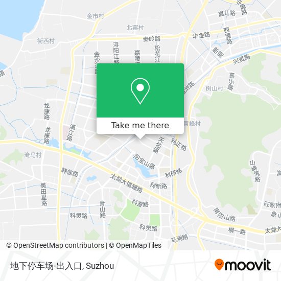 地下停车场-出入口 map