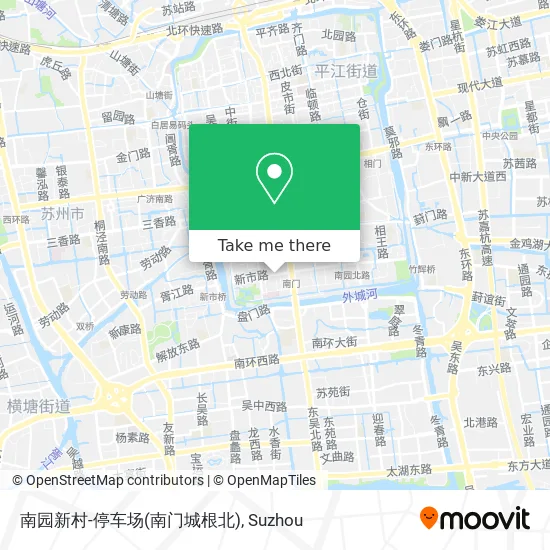 南园新村-停车场(南门城根北) map