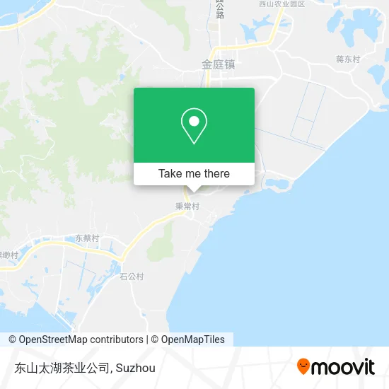 东山太湖茶业公司 map