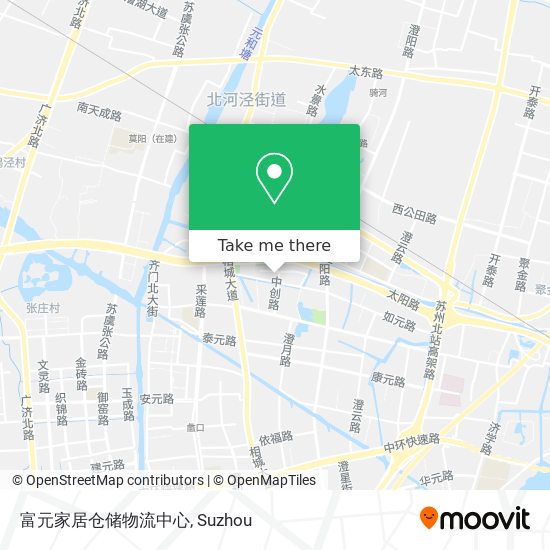 富元家居仓储物流中心 map