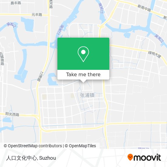 人口文化中心 map