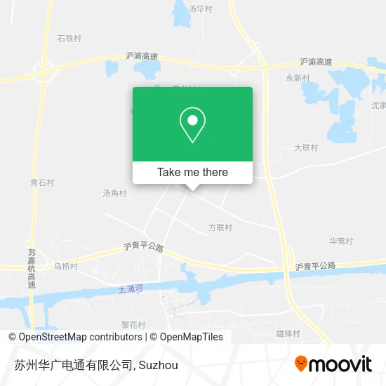 苏州华广电通有限公司 map