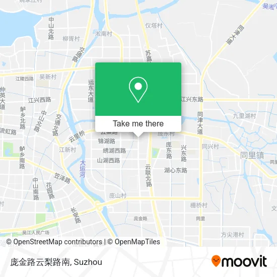 庞金路云梨路南 map
