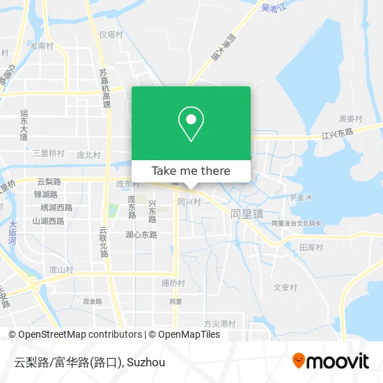 云梨路/富华路(路口) map